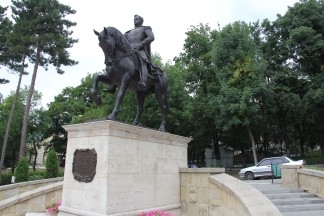 Statue des General Jermolov, dem Schlächter des Kaukasus