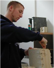 Laminated Object Modelling - Heraustrennen der Form