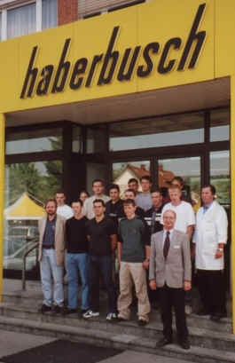 Foto 1 von der Quk-Gruppe bei der Fa. Haberbusch, Lörrach