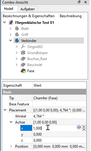 Screenshot - Verbinder - Eigenschaften