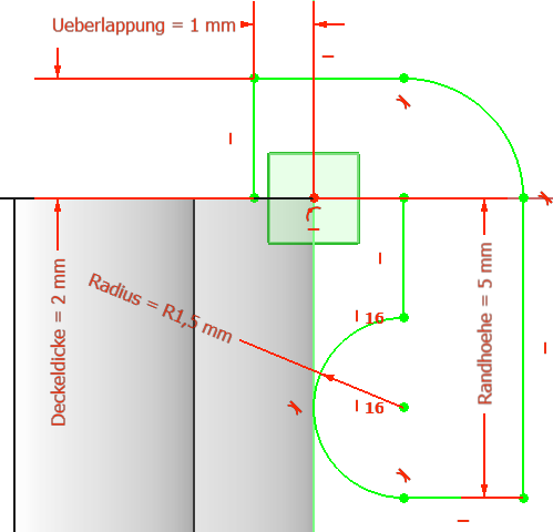 Profilskizze Screenshot der Profilskizze
