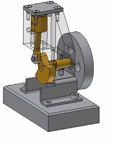 Bild des Druckluftmotors
