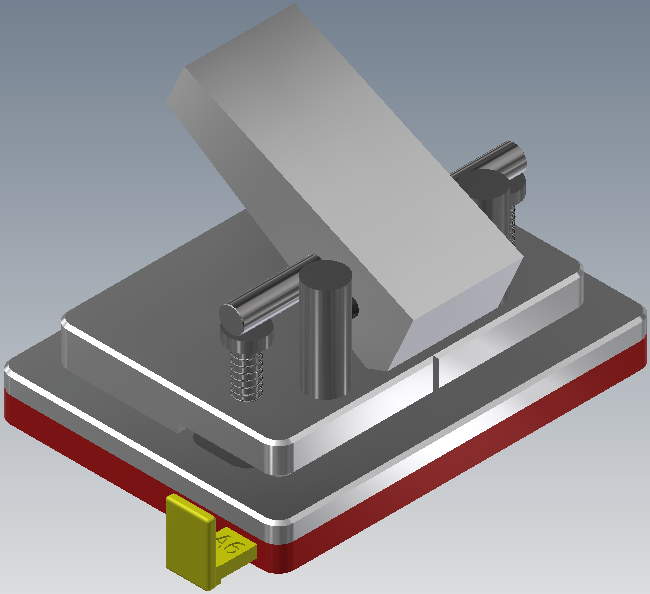 CAD-Zeichnung des Lochers