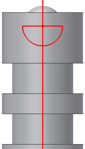 Stößelfläche